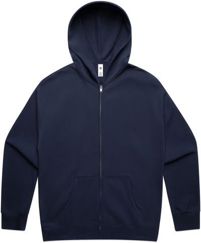Am image of a Custom AS Colour Mens Relax Zip in Ink Blue!