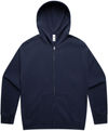Am image of a Custom AS Colour Mens Relax Zip in Ink Blue!