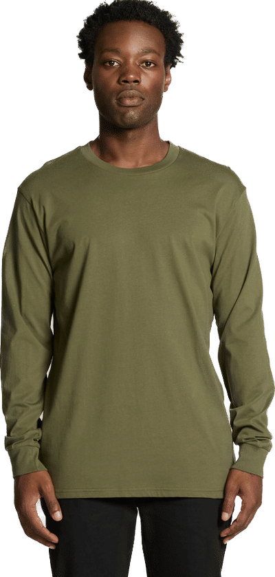 An image of a Custom AS Colour Mens Staple Long Sleeve Tee!