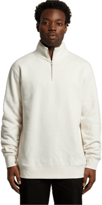 An image of a Custom AS Colour Mens Stencil Half Zip!