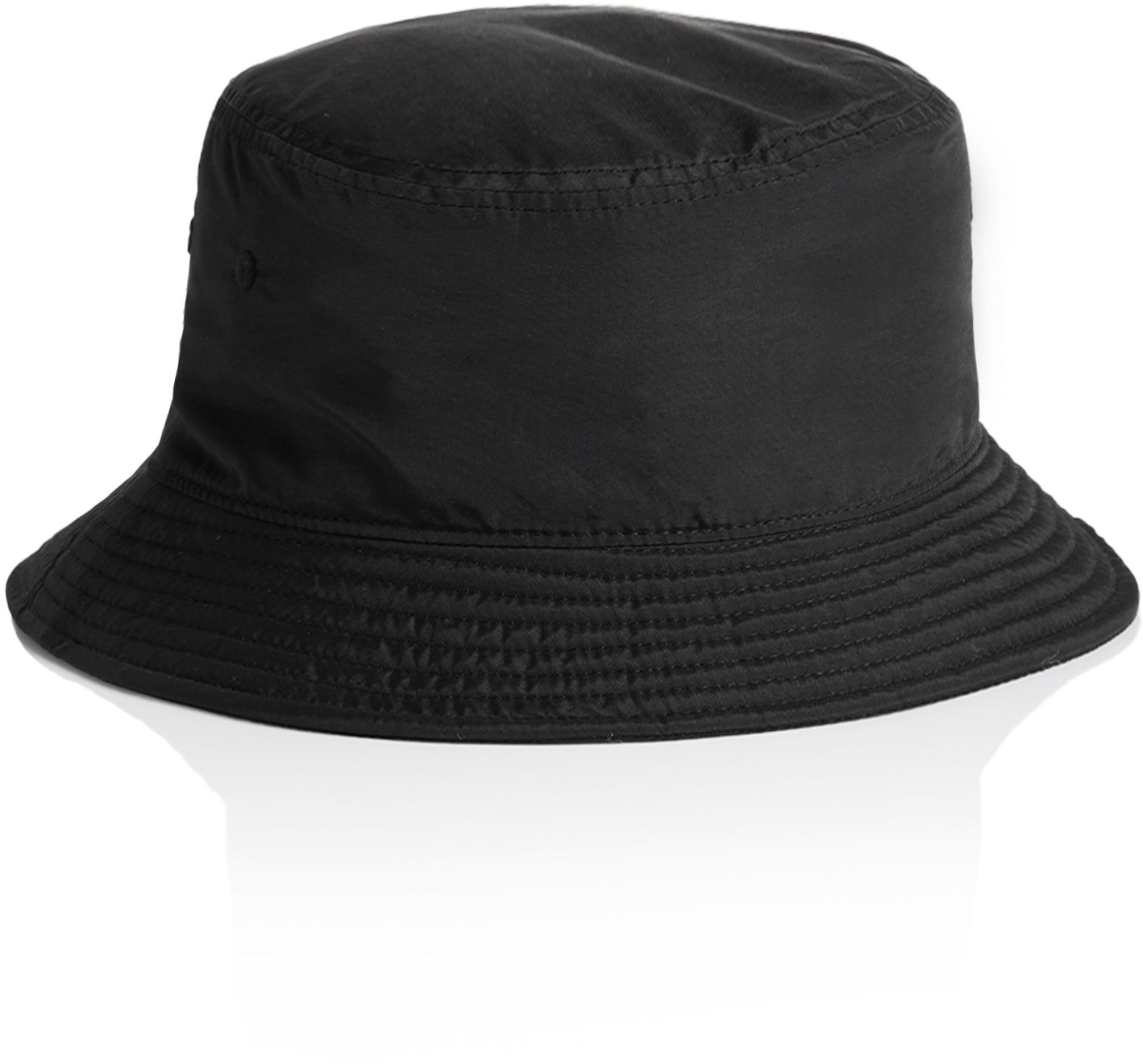 AS Colour Nylon Bucket Hat in Black