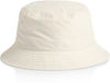 An image of a Custom AS Colour Nylon Bucket Hat in Ecru!