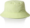 An image of a Custom AS Colour Nylon Bucket Hat in Lime!