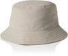 An image of a Custom AS Colour Nylon Bucket Hat in Mushroom!