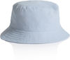 An image of a Custom AS Colour Nylon Bucket Hat in Powder!