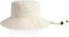 Am image of a Custom AS Colour Nylon Widebrim Bucket Hat in Ecru!
