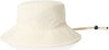An image of a Custom AS Colour Nylon Widebrim Bucket Hat in Ecru!