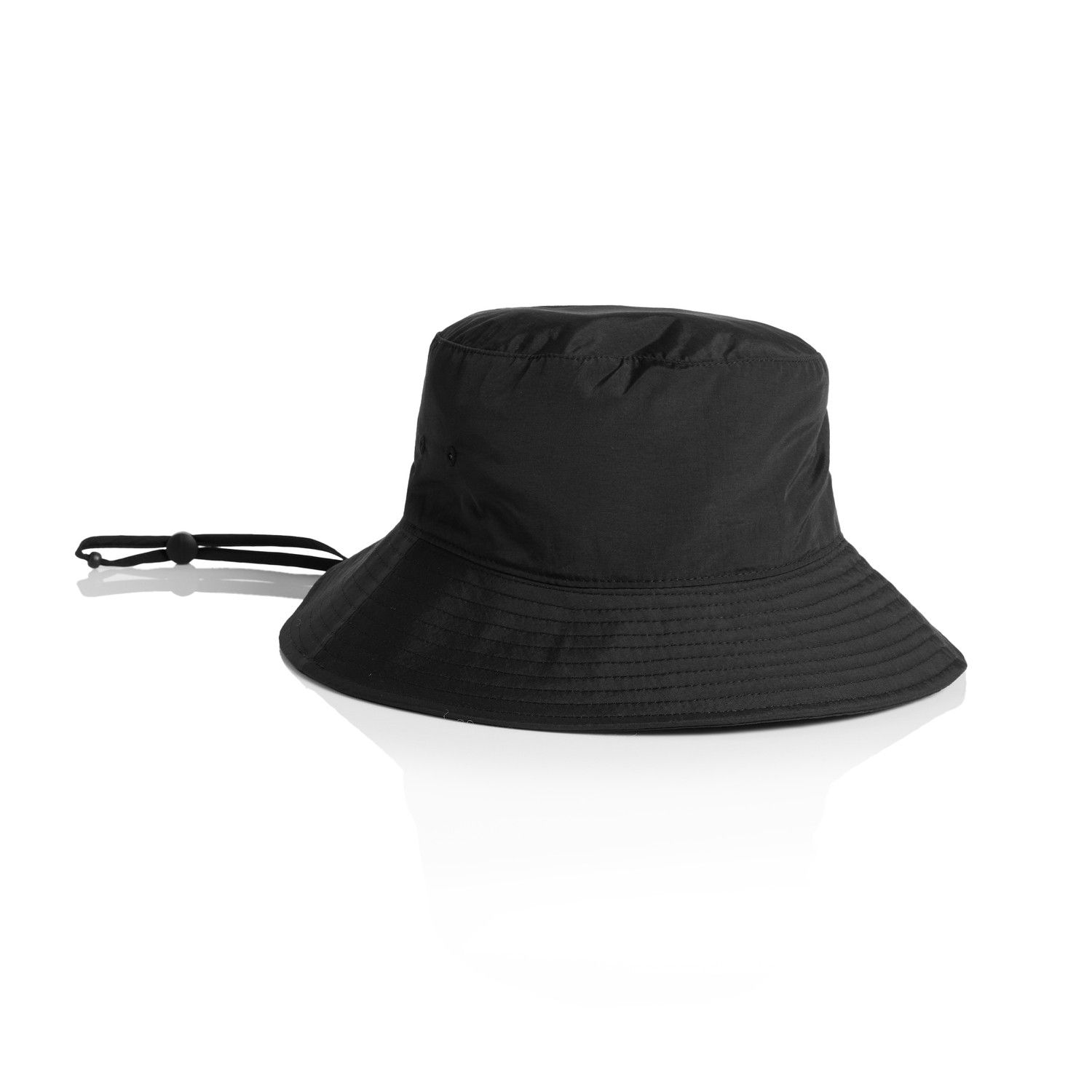 AS Colour Nylon Widebrim Bucket Hat in Navy
