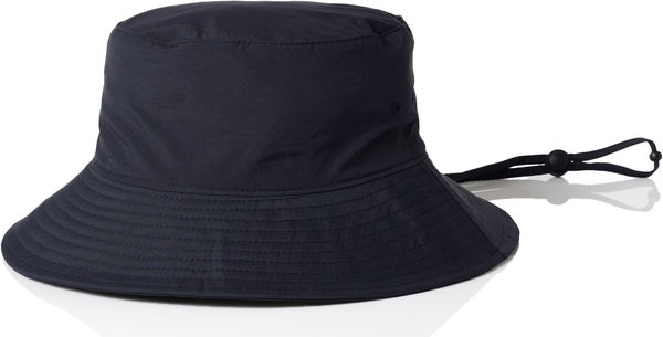 An image of a Custom AS Colour Nylon Widebrim Bucket Hat in Navy!