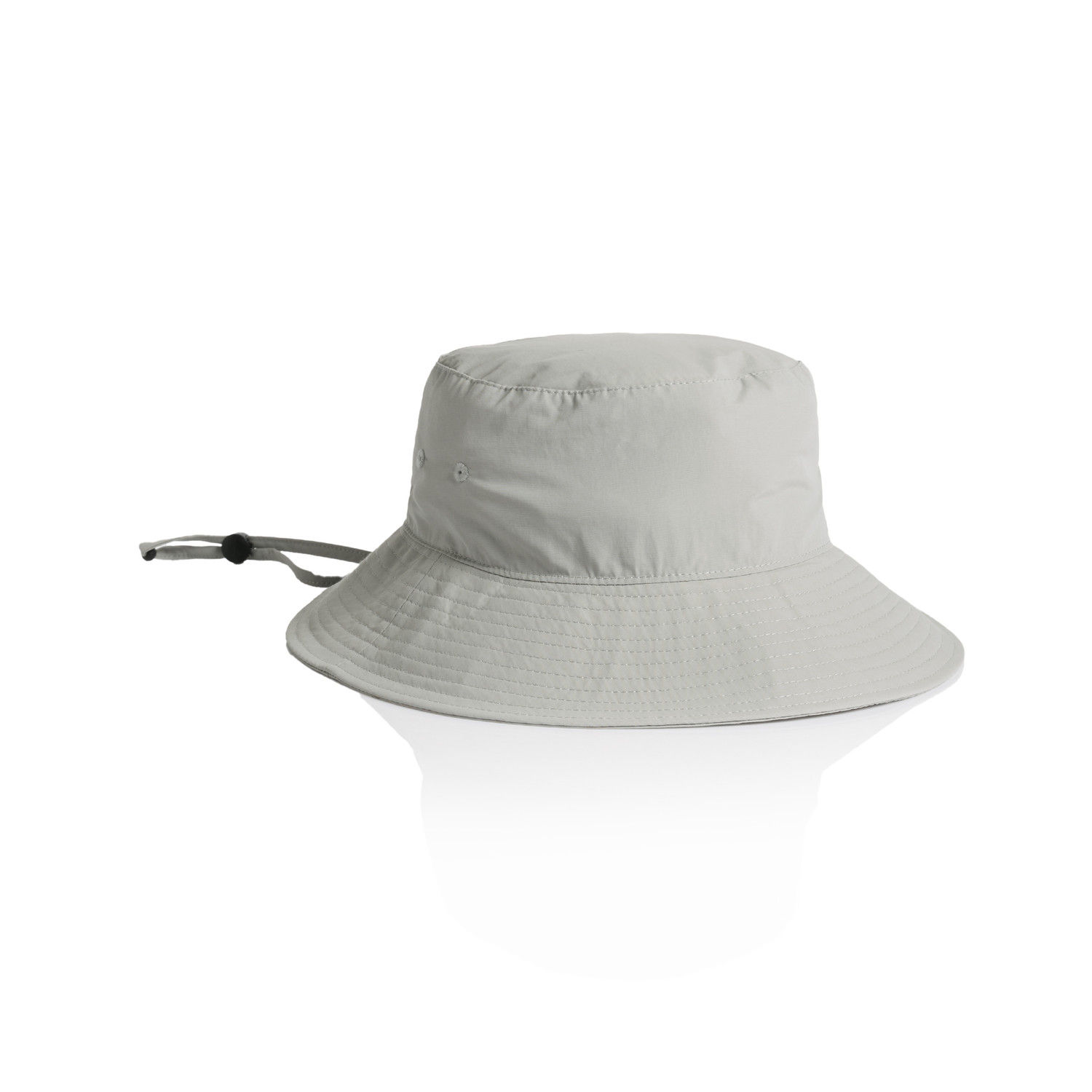 AS Colour Nylon Widebrim Bucket Hat in Storm