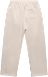 Am image of a Custom AS Colour Relax Cuffless Trackpants in Bone!