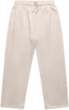 Am image of a Custom AS Colour Relax Cuffless Trackpants in Bone!