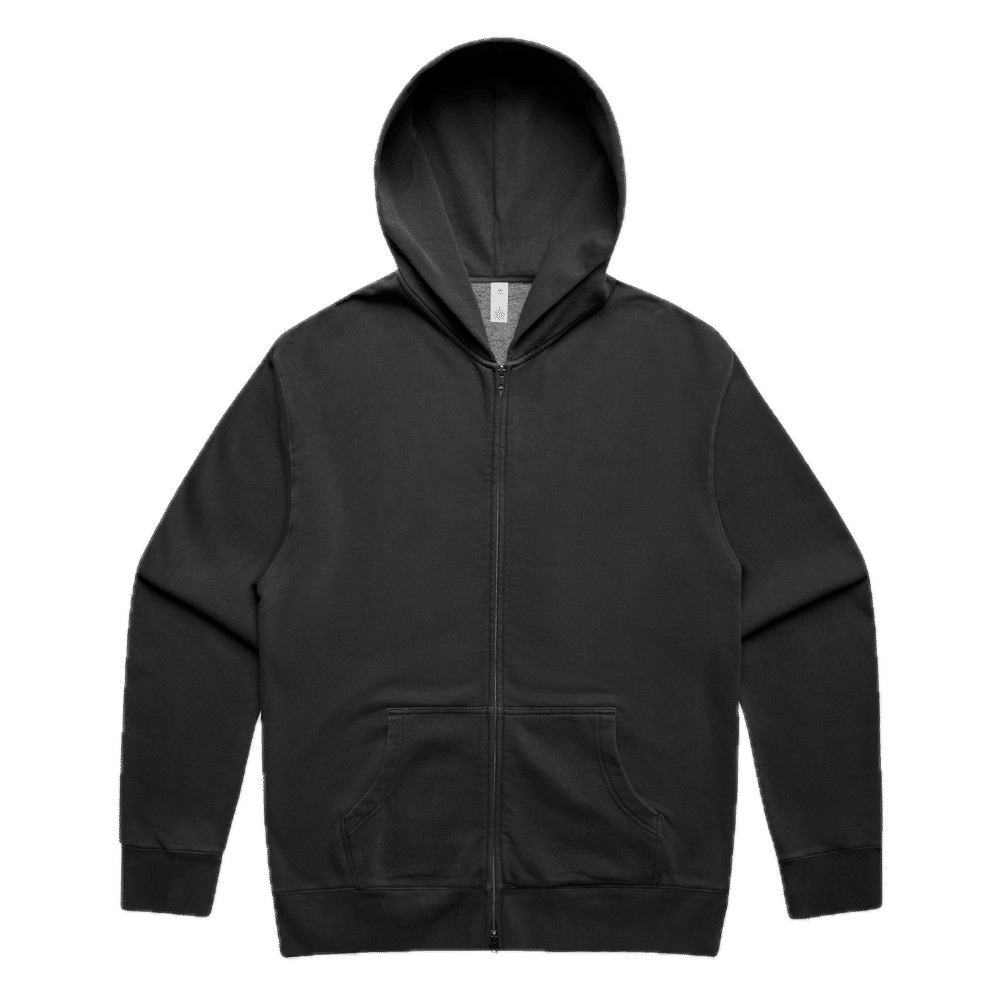 AS Colour Relax Faded Zip Hood in Faded Black