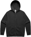 Am image of a Custom AS Colour Relax Faded Zip Hood in Faded Black!