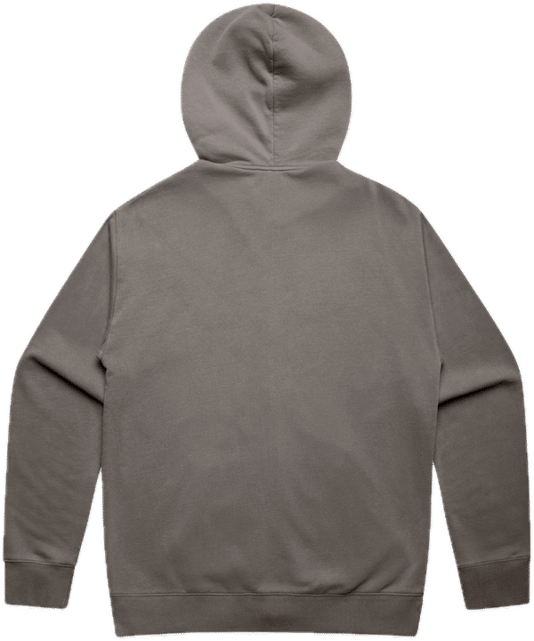 Am image of a Custom AS Colour Relax Faded Zip Hood in Faded Grey!