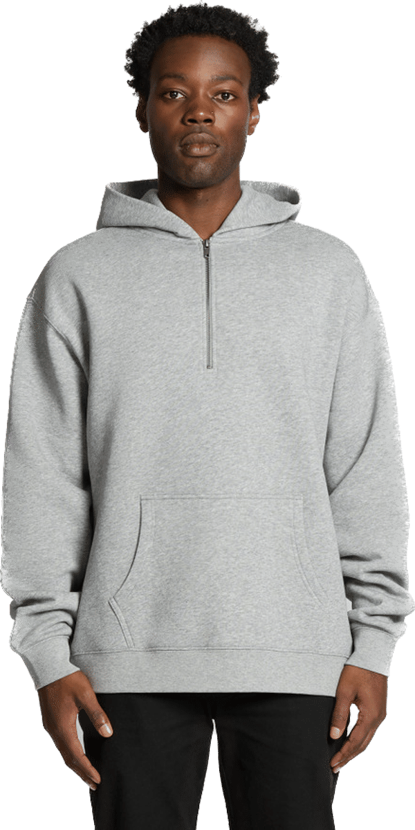 An image of a Custom AS Colour Relax Half Zip Hood!