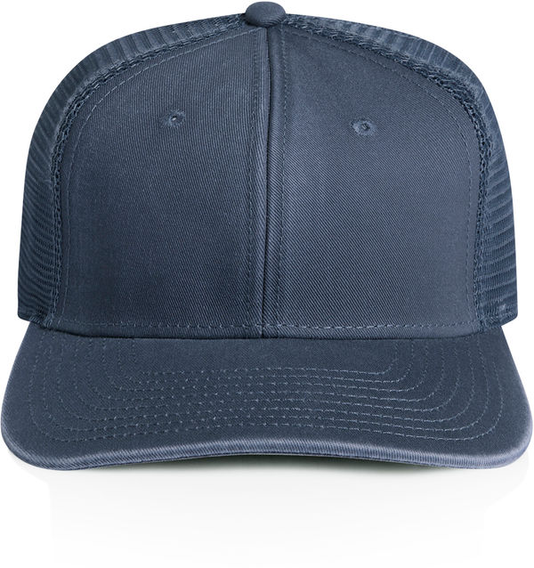 An image of a Custom AS Colour Stock Faded Trucker in Faded Midnight!
