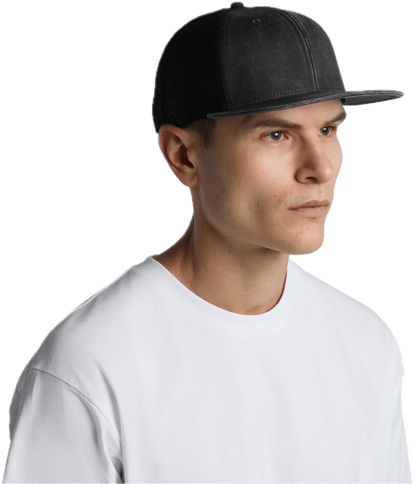 An image of a Custom AS Colour Stock Faded Trucker!