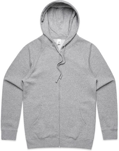 Am image of a Custom AS Colour Supply Zip Hood in Athletic Heather!