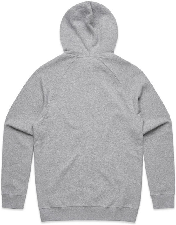 Am image of a Custom AS Colour Supply Zip Hood in Athletic Heather!