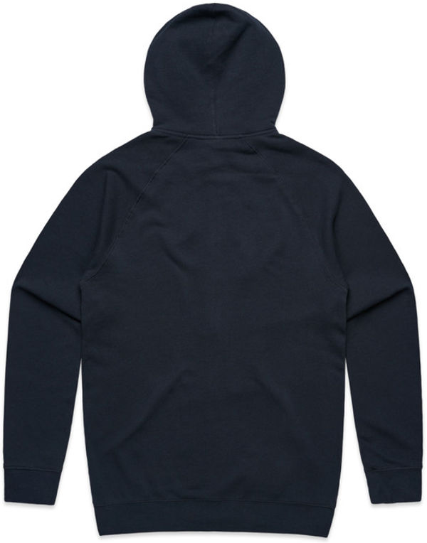Am image of a Custom AS Colour Supply Zip Hood in Navy!