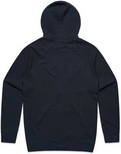 Am image of a Custom AS Colour Supply Zip Hood in Navy!