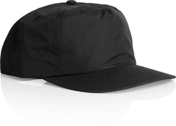 An image of a Custom AS Colour Surf Cap in Black!