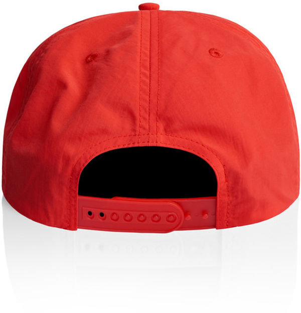 Am image of a Custom AS Colour Surf Cap in Fire!