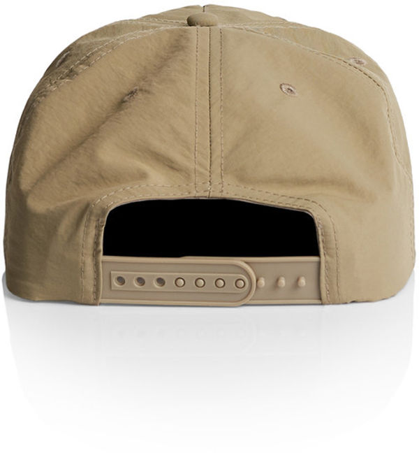 An image of a Custom AS Colour Surf Cap in Khaki!