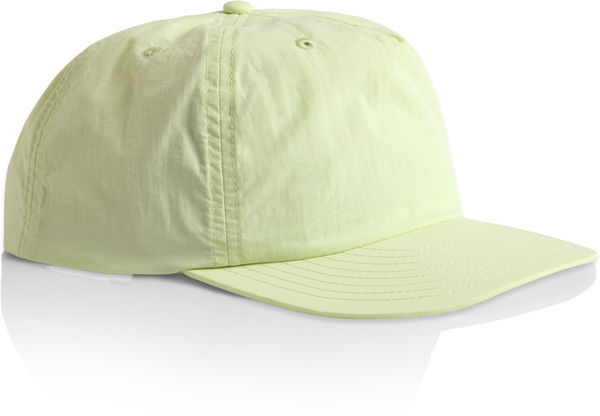 An image of a Custom AS Colour Surf Cap in Lime!