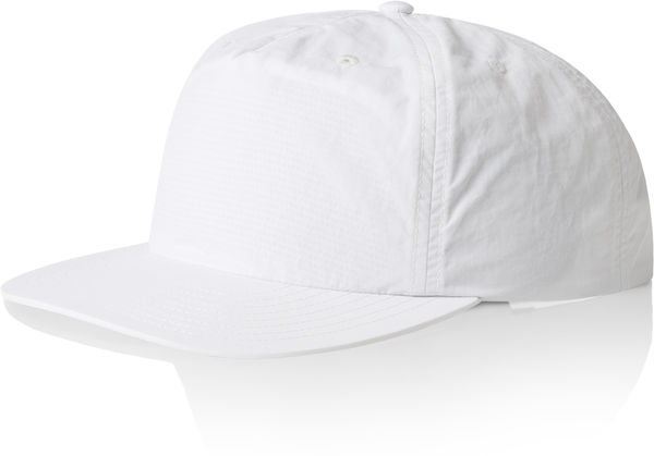 An image of a Custom AS Colour Surf Cap in White!