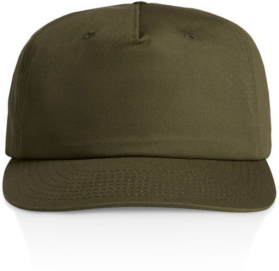 Am image of a Custom AS Colour Surf Cotton Cap in Army!