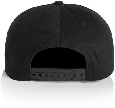 Am image of a Custom AS Colour Surf Cotton Cap in Black!