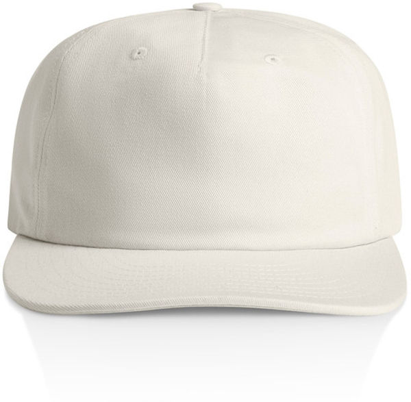 Am image of a Custom AS Colour Surf Cotton Cap in Natural!