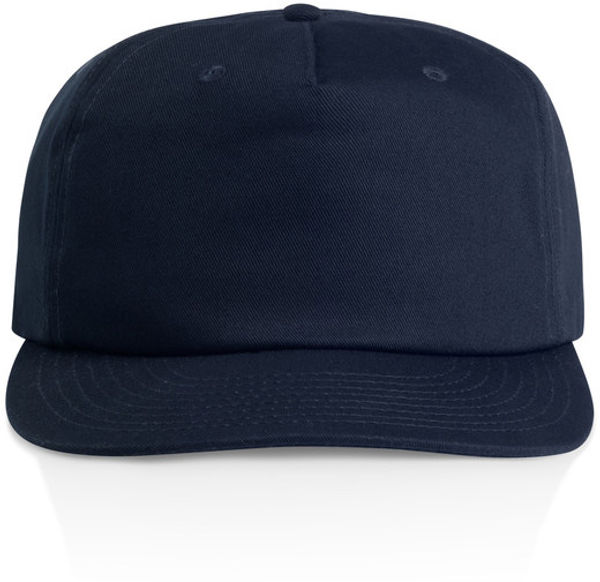 Am image of a Custom AS Colour Surf Cotton Cap in Navy!