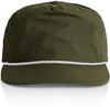 Am image of a Custom AS Colour Surf Rope Cap in Army/White!