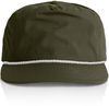 An image of a Custom AS Colour Surf Rope Cap in Army/White!