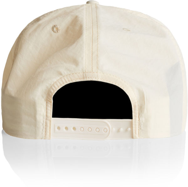 An image of a Custom AS Colour Surf Rope Cap in Ecru!