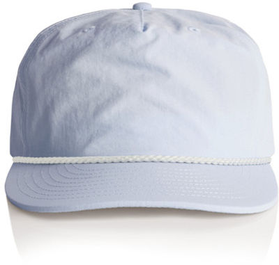 Am image of a Custom AS Colour Surf Rope Cap in Powder/ White!