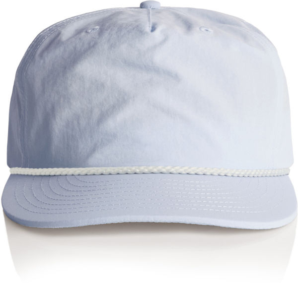 An image of a Custom AS Colour Surf Rope Cap in Powder/ White!