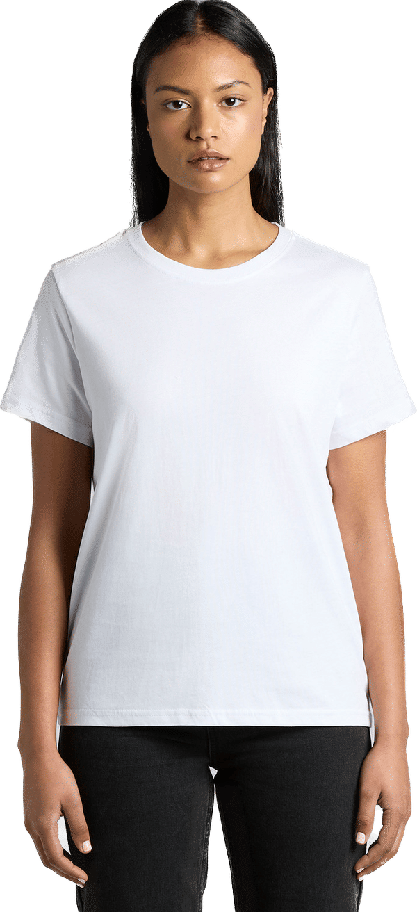 An image of a Custom AS Colour Women's Maple Organic Tee!