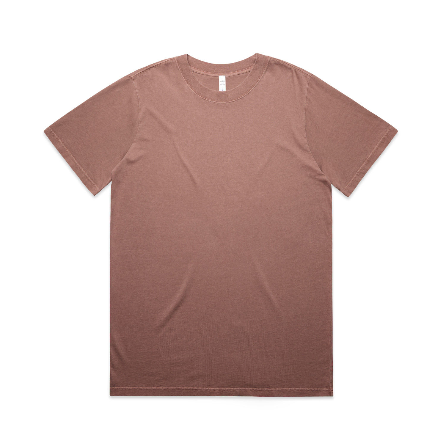 AS Colour Womens Heavy Faded Tee in Faded Pink