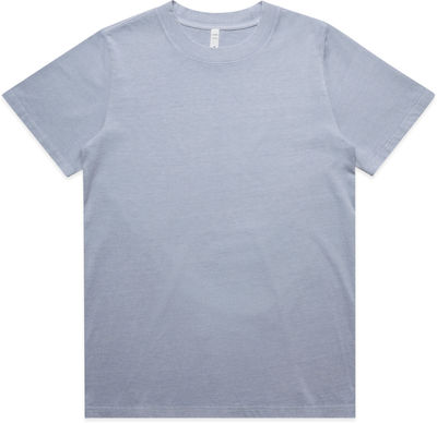 Am image of a Custom AS Colour Womens Heavy Faded Tee in Faded Powder!