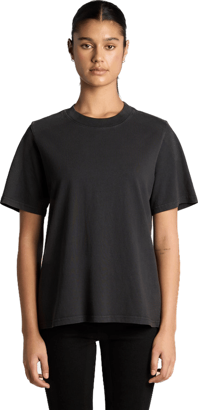 An image of a Custom AS Colour Womens Heavy Faded Tee!