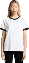 An image of a Custom AS Colour Womens Maple Ringer Tee!