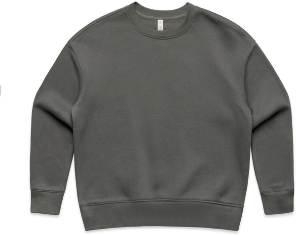 An image of a Custom AS Colour Womens Relax Crew in Shadow!