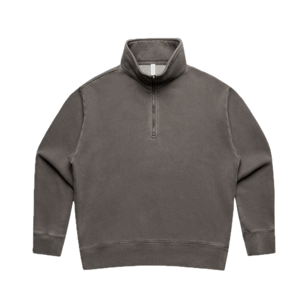 AS Colour Womens Relax Faded Half Zip in Faded Grey