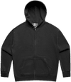 Am image of a Custom AS Colour Womens Relax Faded Zip Hood in Faded Black!