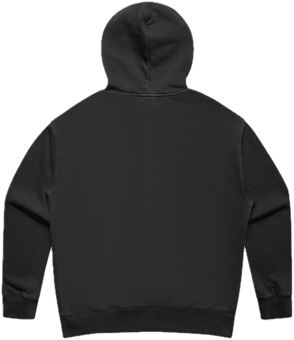 Am image of a Custom AS Colour Womens Relax Faded Zip Hood in Faded Black!