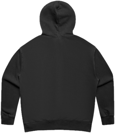 Am image of a Custom AS Colour Womens Relax Faded Zip Hood in Faded Black!